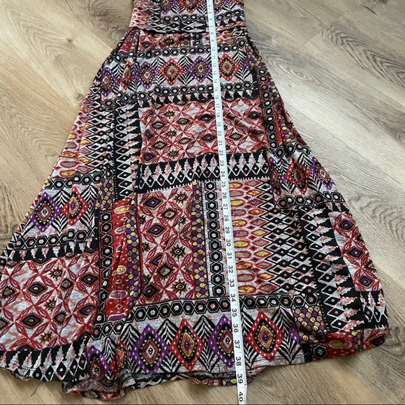 BISOU BISOU | MAXI PATTERNED SKIRT - Picture 4 of 6